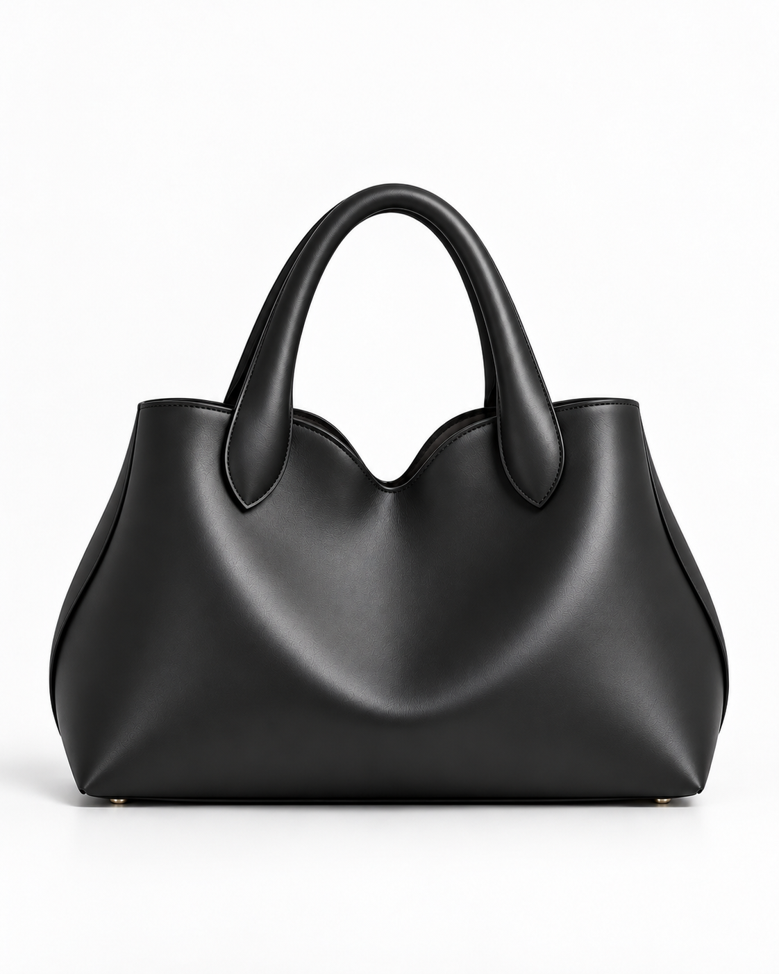 MUYLOTTA PETALVALE CAVENNE Onyx Black tote image 6
