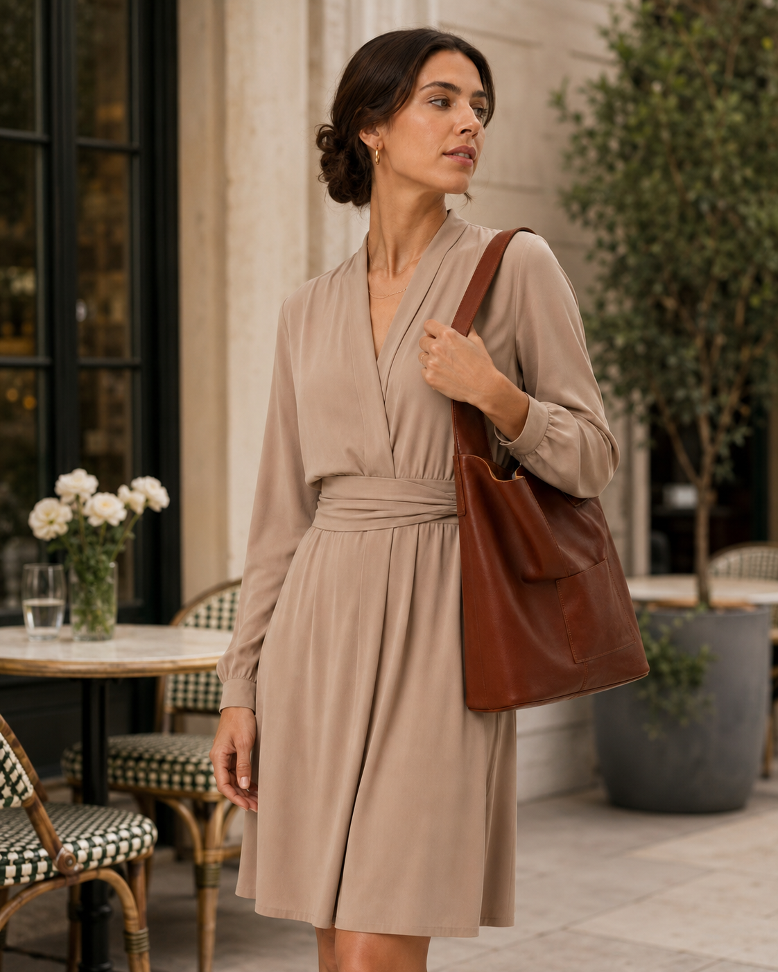 Leather Bunket bags