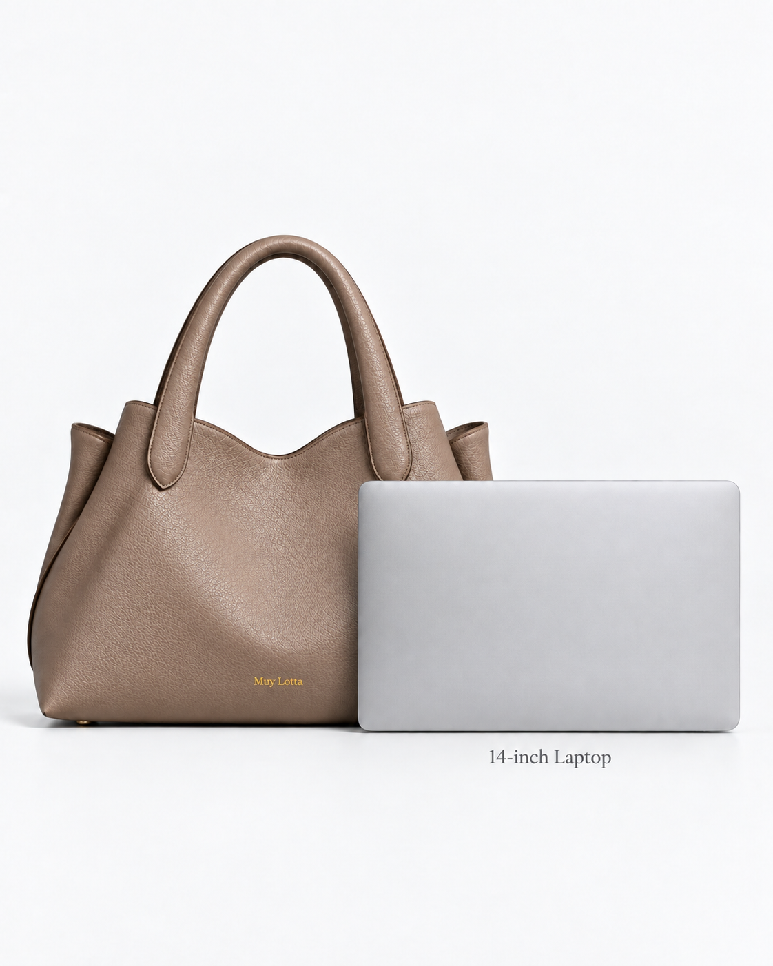 MUYLOTTA PETALVALE VALLORIA Truffle Taupe tote image 3