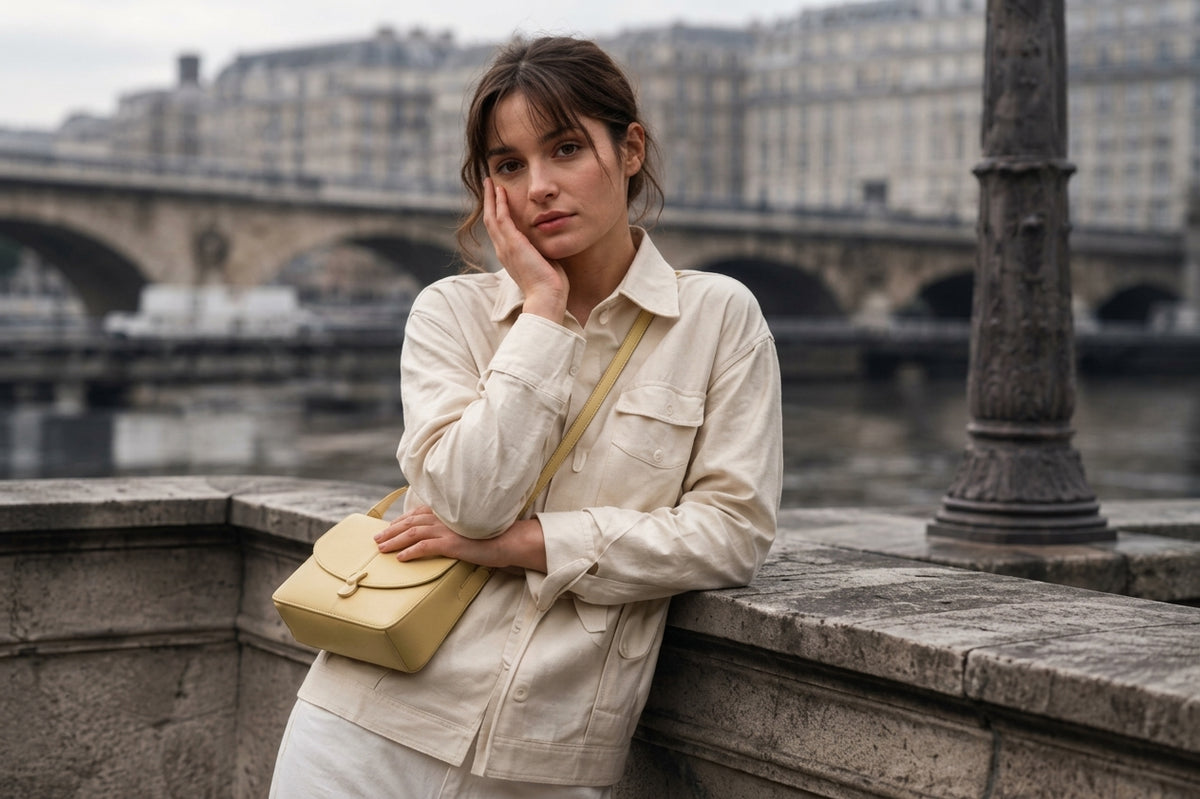 MUY LOTTA structured tote styled for the workday