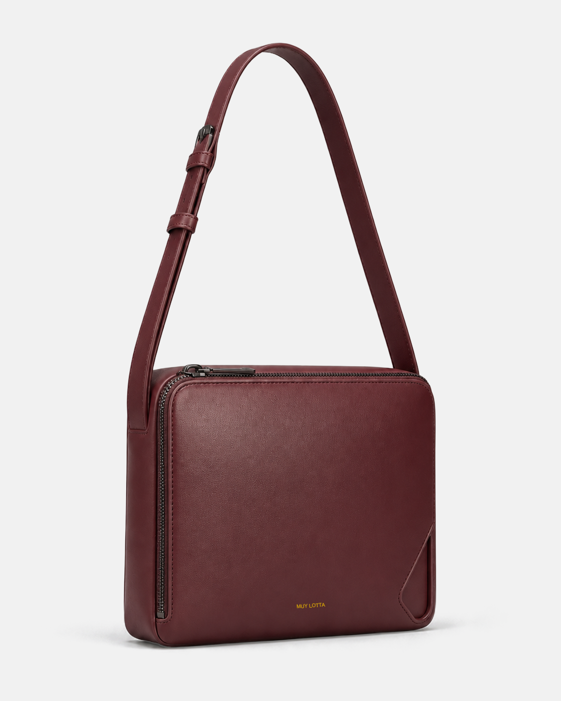 MUYLOTTA ML-CB06 cool burgundy crossbody bag, product view.