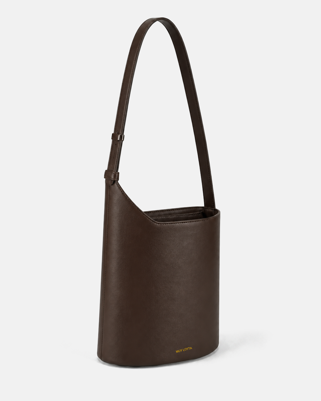 MUYLOTTA ML-CB08 cool brown crossbody bag, product view.