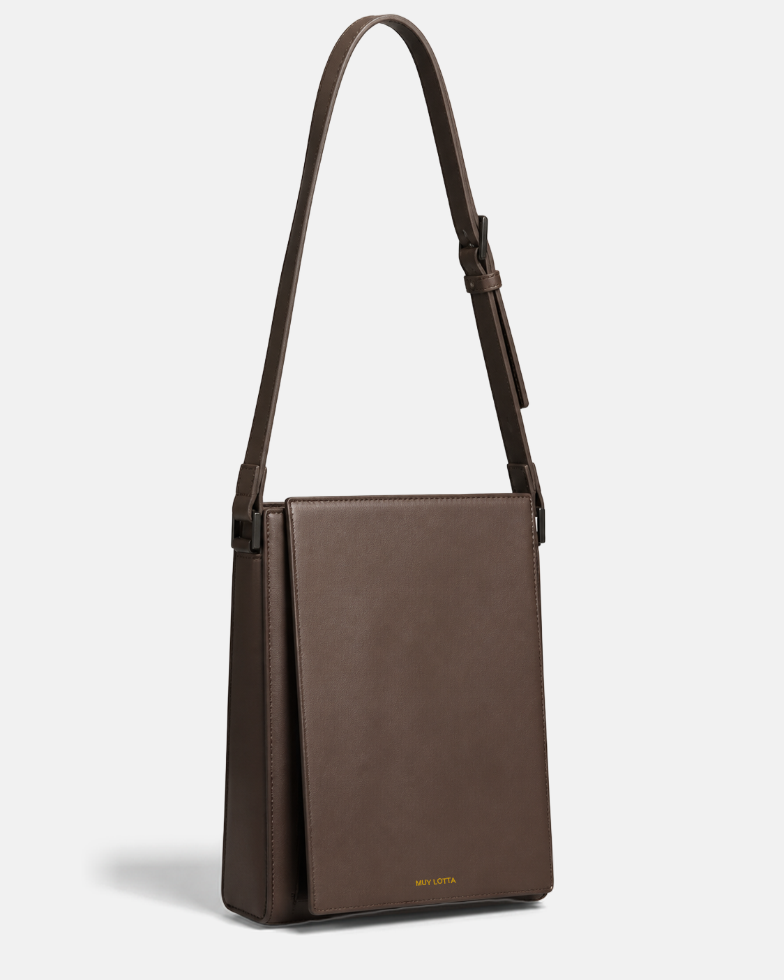 MUYLOTTA ML-CB09 cool walnut crossbody bag, product view.