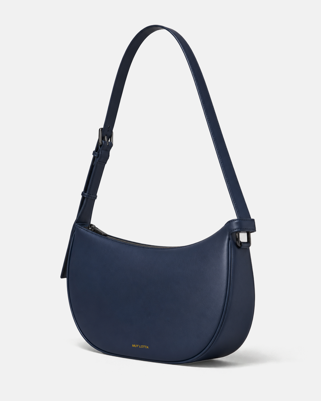 MUYLOTTA ML-CB10 deep navy crossbody bag, product view.