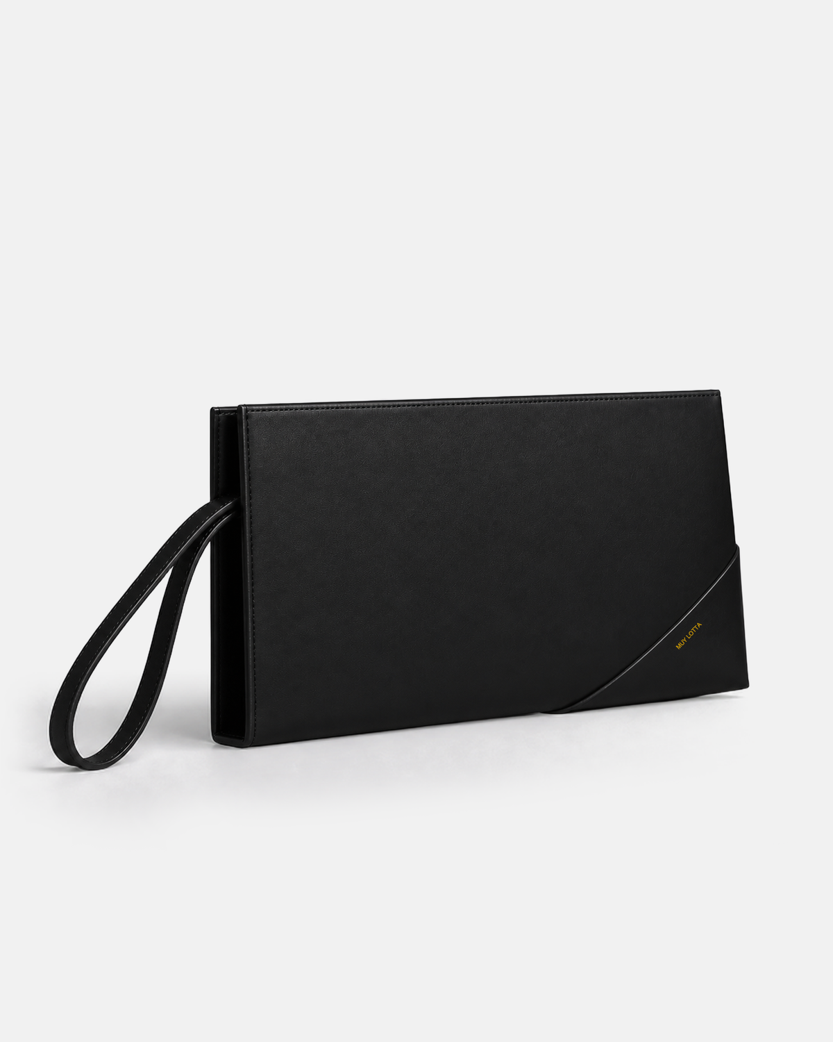 MUYLOTTA ML-MN07 black mini evening bag, product view.