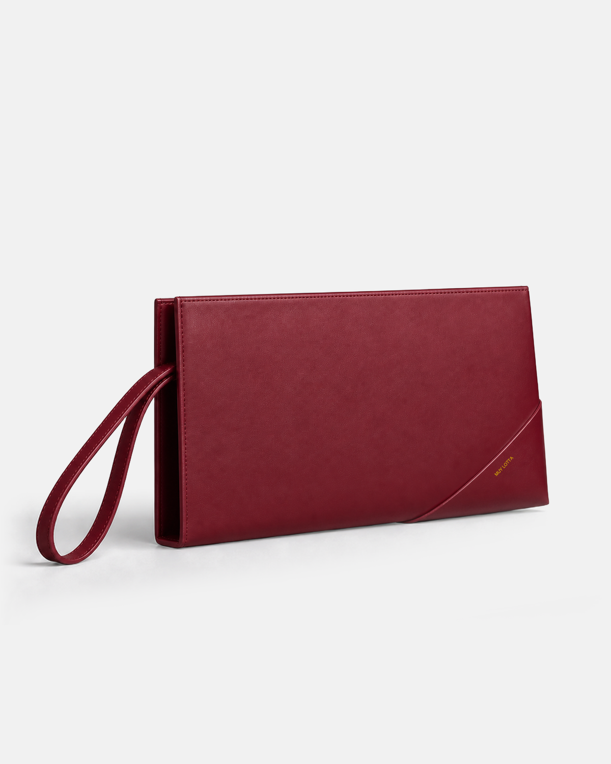 MUYLOTTA ML-MN07 deep berry mini evening bag, product view.