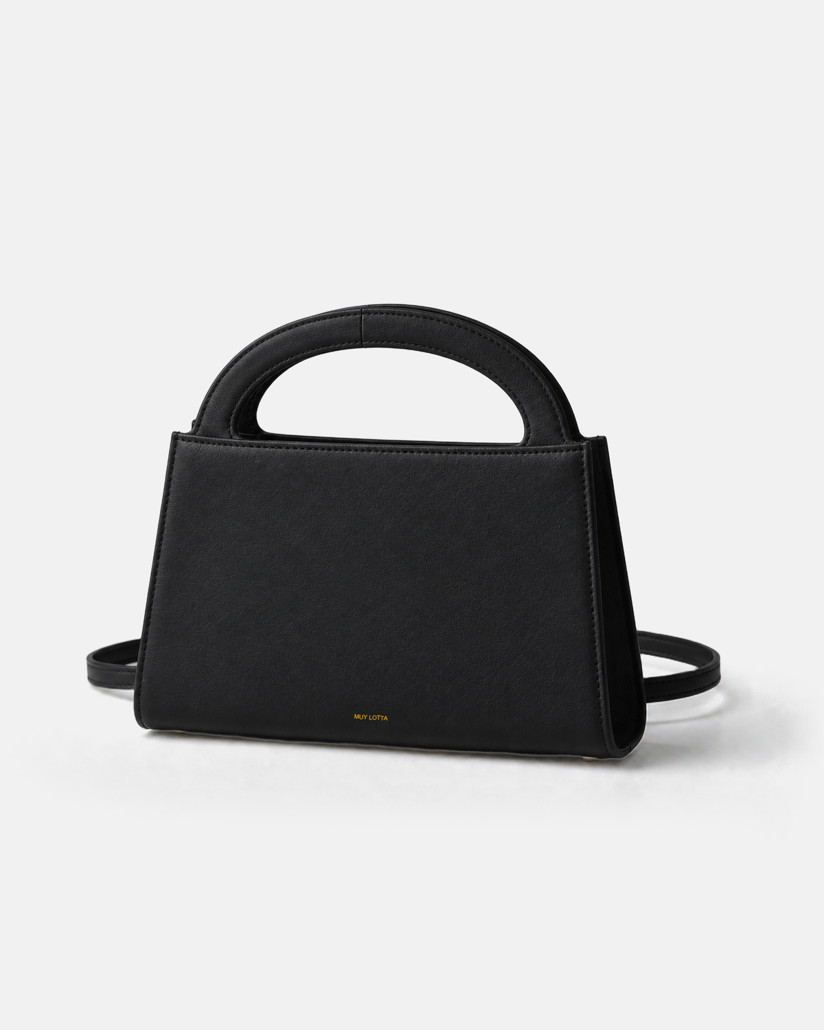 MUYLOTTA ML-MN08 black mini evening bag, product view.