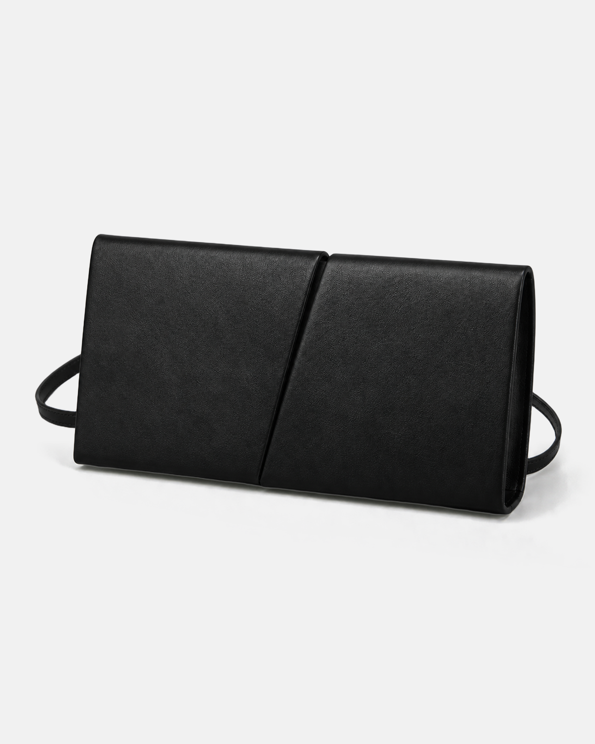 MUYLOTTA ML-MN09 black mini evening bag, product view.