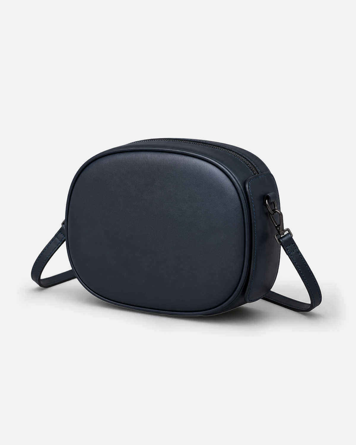 MUYLOTTA ML-MN10 blue black mini evening bag, product view.