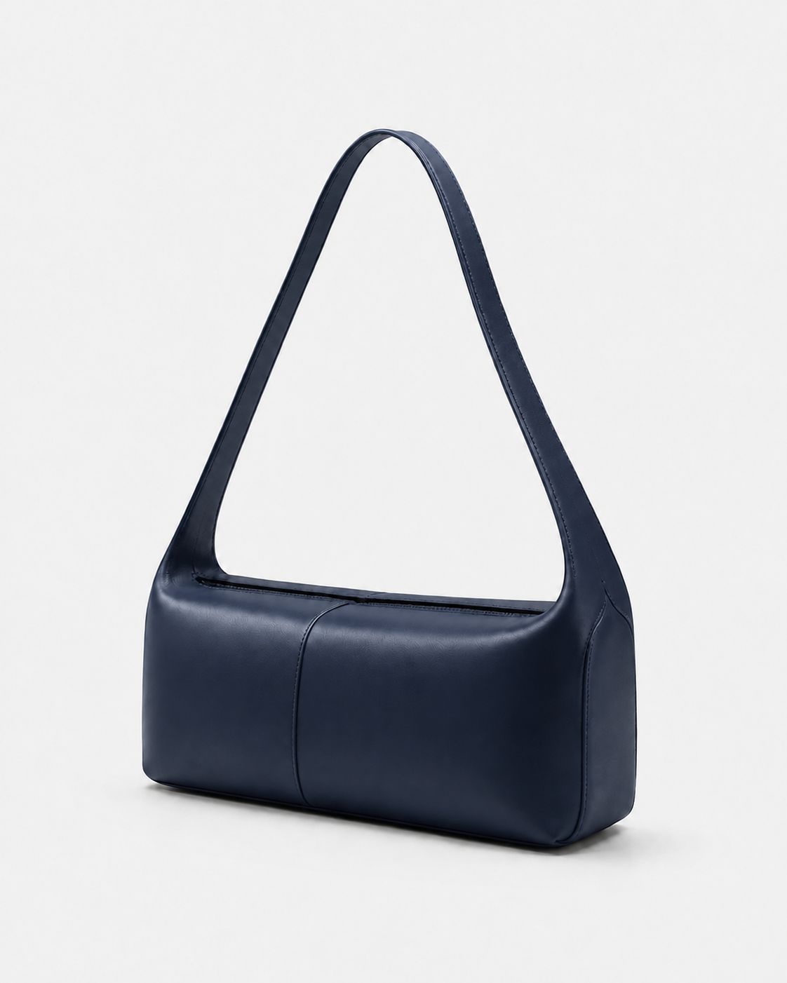 MUY LOTTA Concealed-Seam Shoulder Bag in Midnight Navy #MidnightNavy