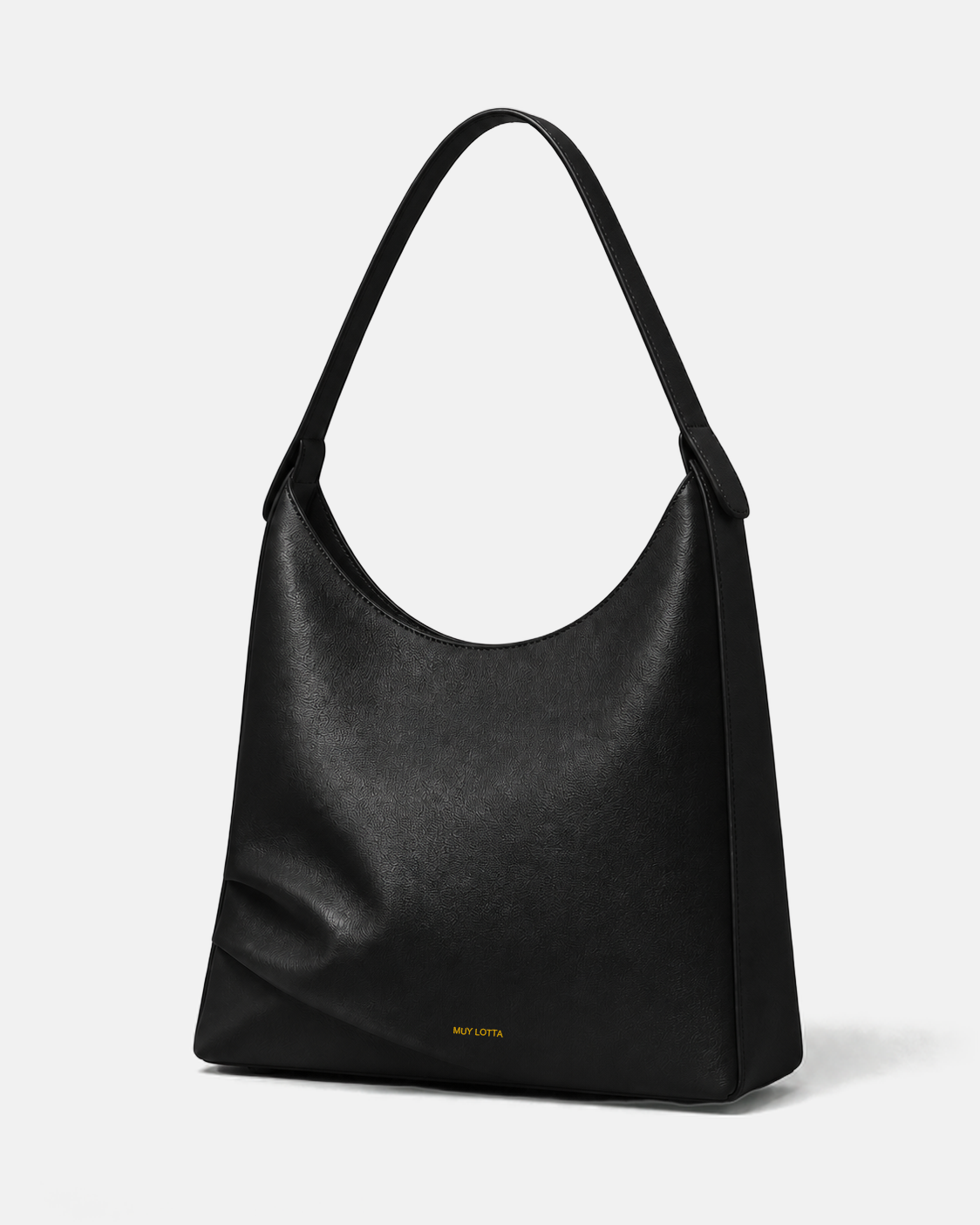 MUYLOTTA ML-SH07 black shoulder bag, product view.