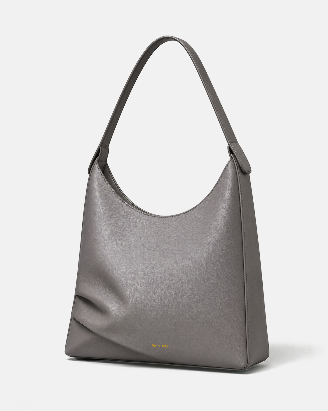 MUYLOTTA ML-SH07 mineral gray shoulder bag, product view.