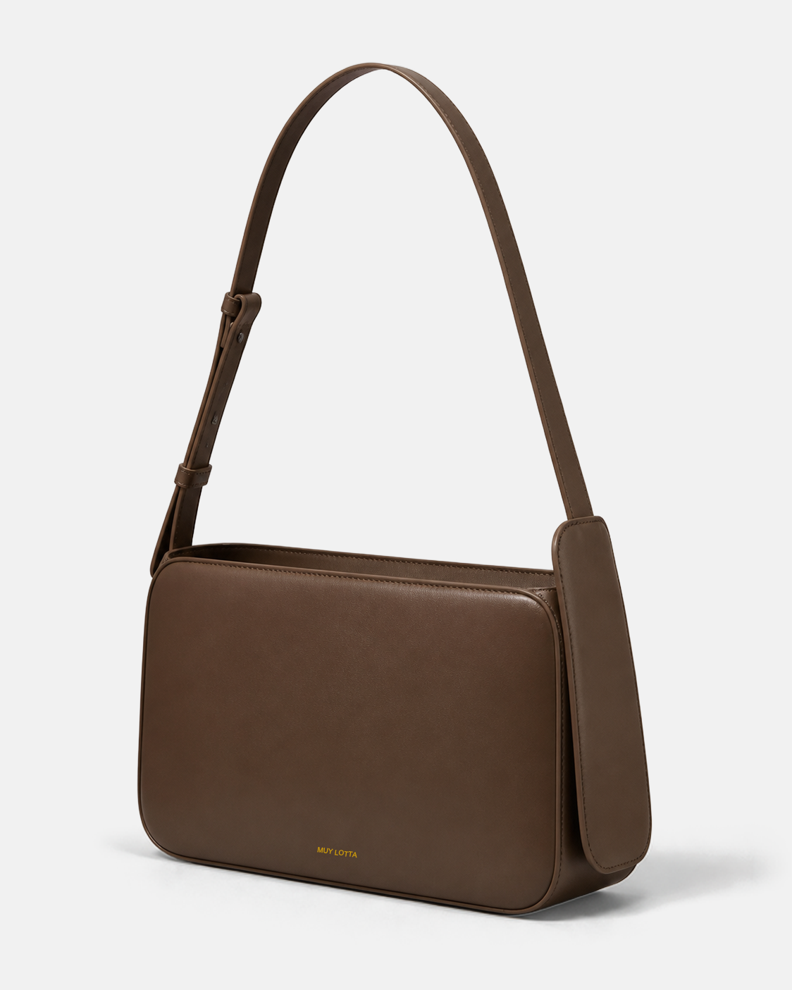 MUYLOTTA ML-SH09 cool brown shoulder bag, product view.