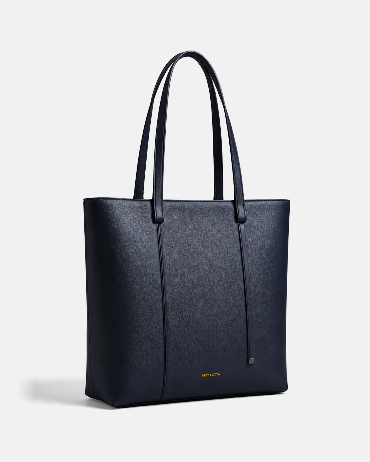 MUYLOTTA ML-TT09 blue black tote bag, product view.