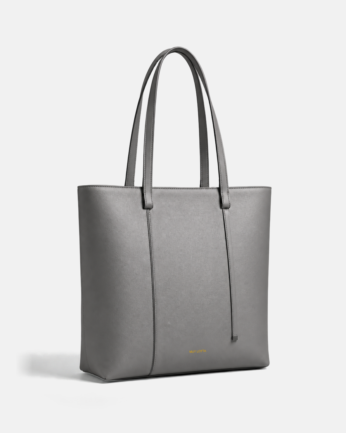 MUYLOTTA ML-TT09 cool gray tote bag, product view.