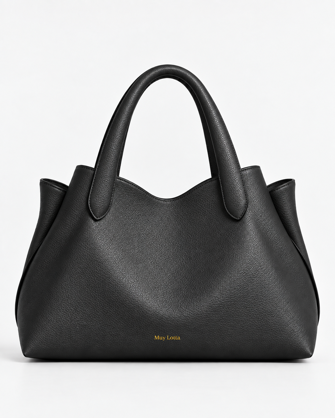 MUYLOTTA PETALVALE VALLORIA Onyx Black tote image 1