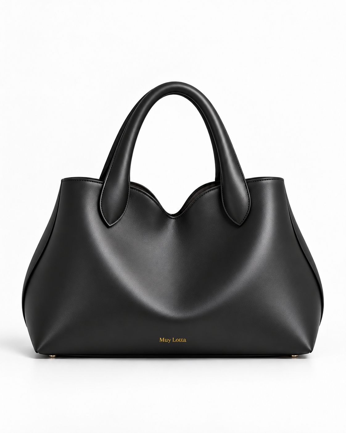 MUYLOTTA PETALVALE CAVENNE Onyx Black tote image 1