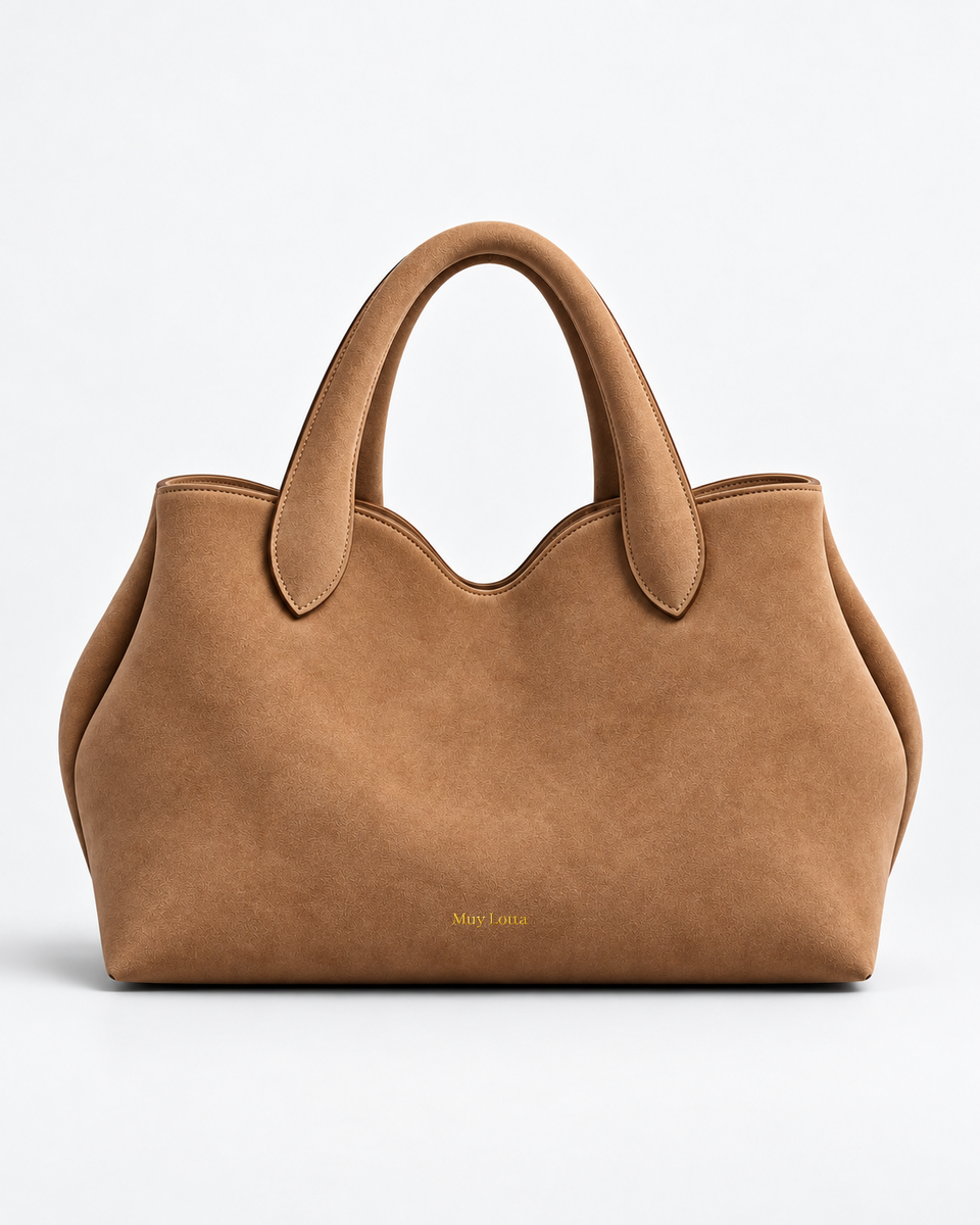 MUYLOTTA PETALVALE VALEINE Honey Camel tote image 1