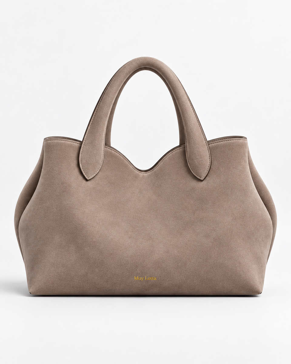 MUYLOTTA PETALVALE VALEINE MUSHROOM TAUPE tote image 1